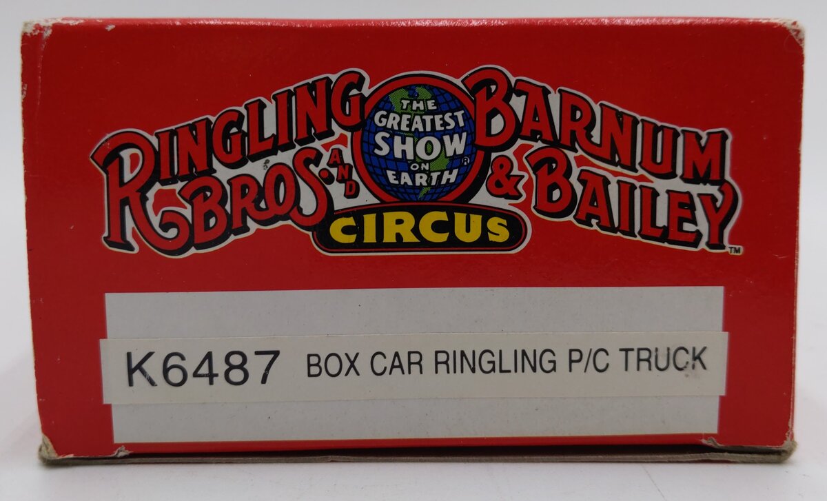 K-Line K-6487 O Gauge Ringling Bros Circus Boxcar #6487 LN/Box