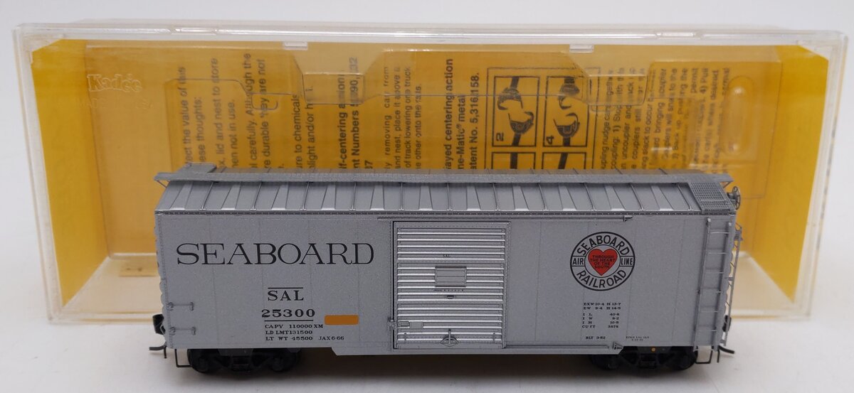 Kadee 5103 HO Scale Seaboard Airline Railroad 40' PS-1 Boxcar #25300 LN/Box