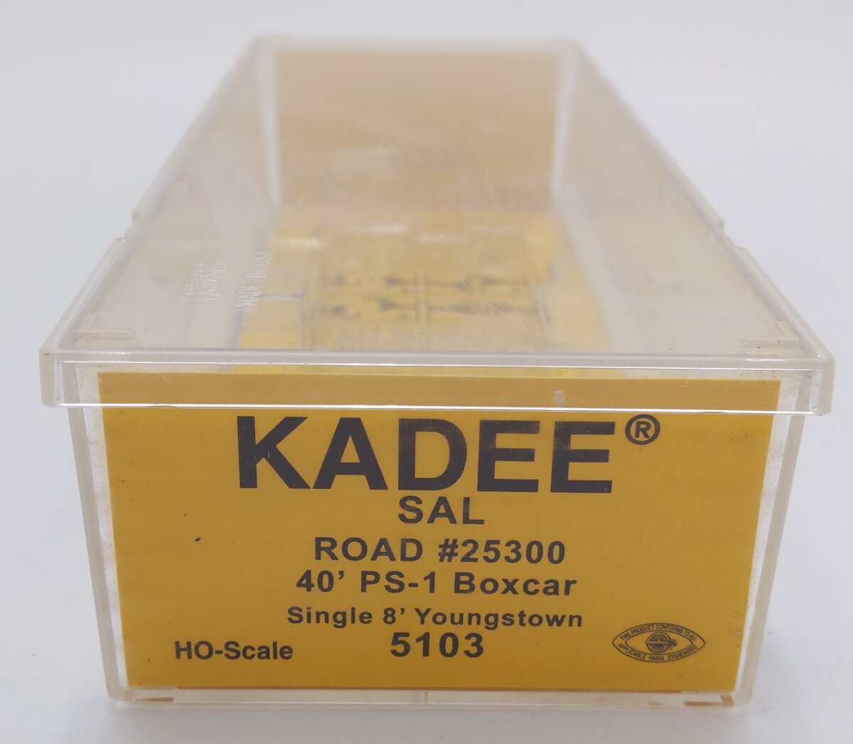 Kadee 5103 HO Scale Seaboard Airline Railroad 40' PS-1 Boxcar #25300 LN/Box