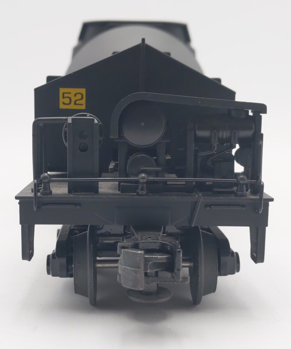 MTH 20-98201 O Gauge 4-Truck Black Hot Metal Car #52 EX/Box