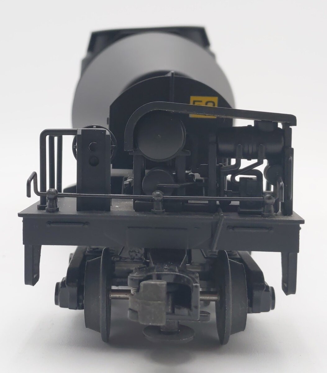 MTH 20-98201 O Gauge 4-Truck Black Hot Metal Car #52 EX/Box
