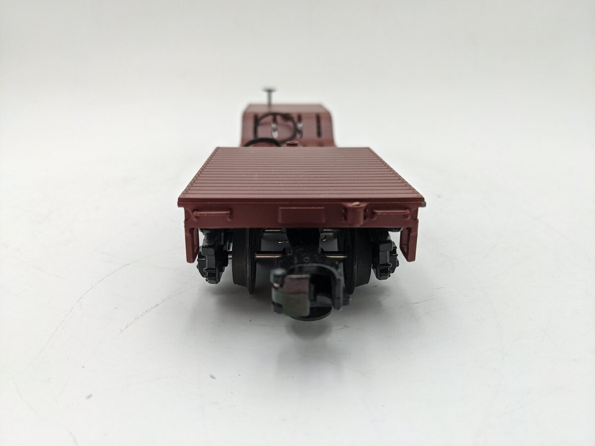 MTH 30-8302 O Illinois Central Diecast Depressed Flatcar EX
