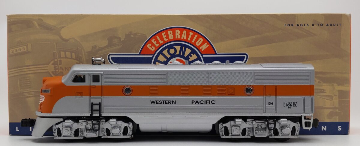 Lionel 6-18193 O PWC Western Pacific F-3 Non-Powered A Diesel Locomotive EX/Box