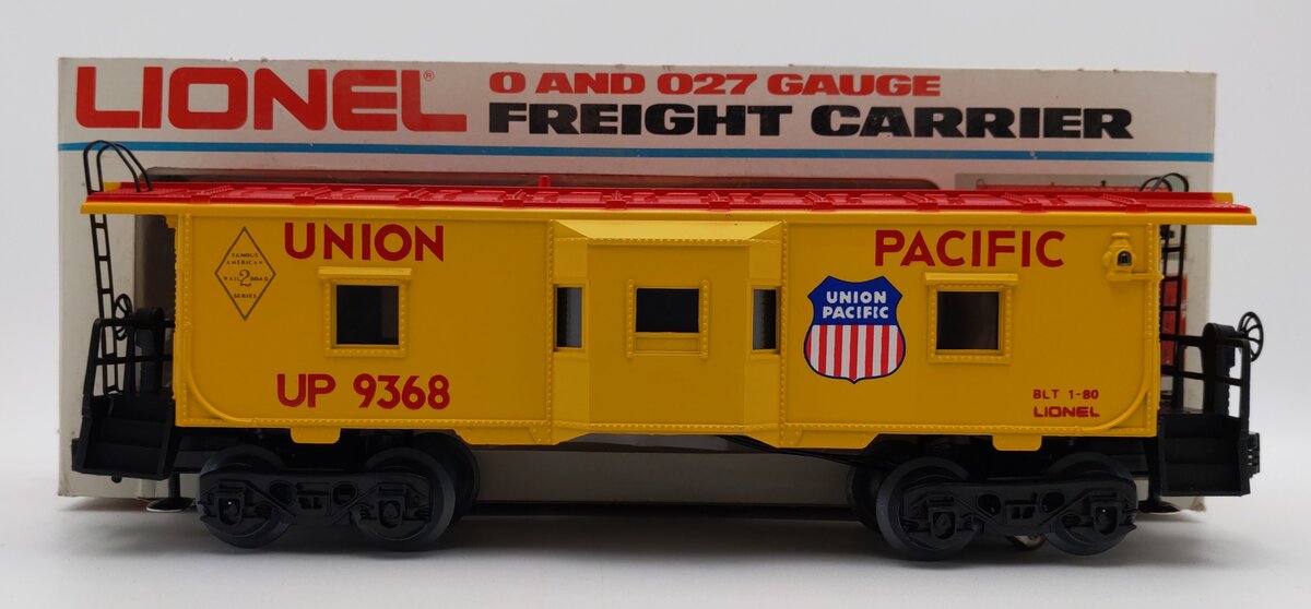 Lionel 6-9368 O Gauge Union Pacific Bay Window Illuminated Caboose #9368 EX/Box