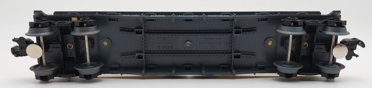 Lionel 6-9383 O Gauge Union Pacific FAR Piggyback Flatcar w/ Trailers EX/Box