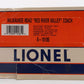 Lionel 6-19185 O Gauge Milwaukee Red River Valley Aluminum Coach #194 EX/Box