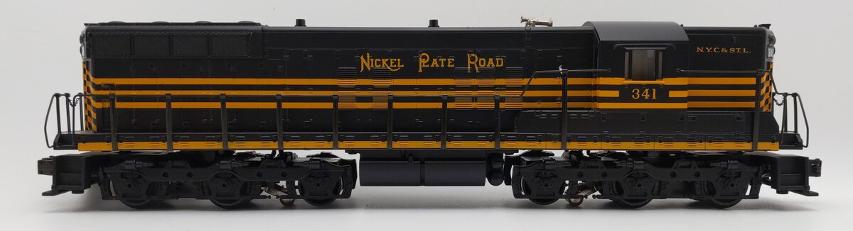MTH 20-2110-1 O Gauge Nickel Plate Road SD-9 Diesel Locomotive #341 w/PS1 EX/Box