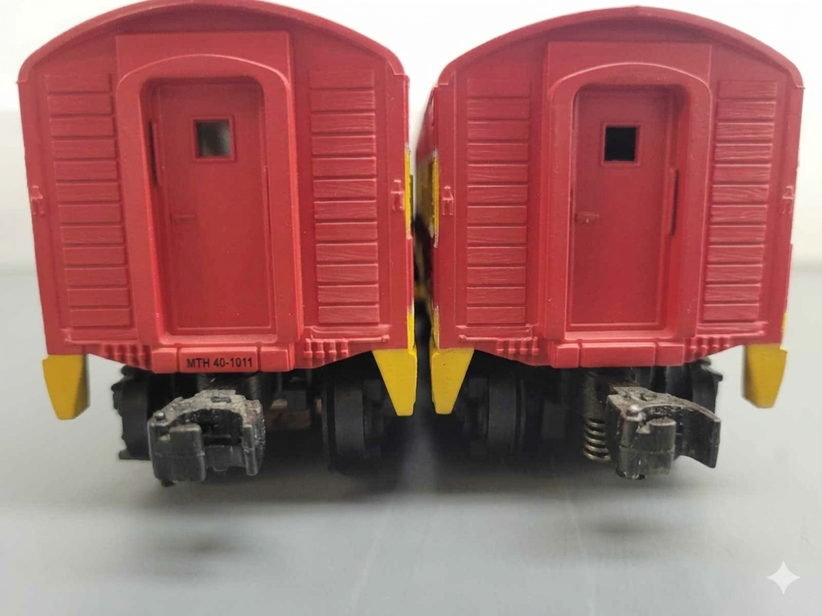 MTH 30-2007-1 O Florida East Coast F3 AA Diesel Locomotive Set w/PS1 #503/504 EX/Box