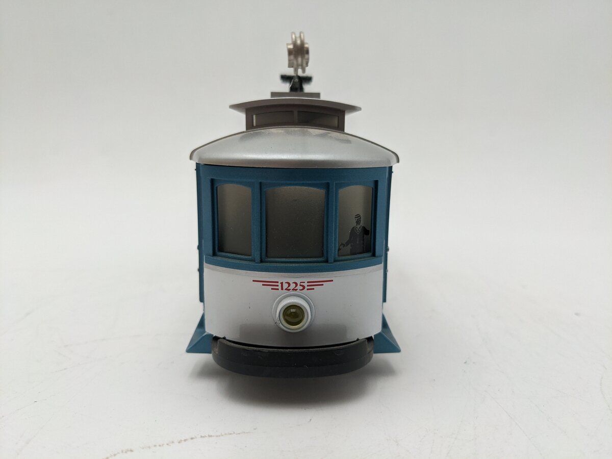 MTH 30-2548 O Christmas Bump-n-Go Trolley EX/Box