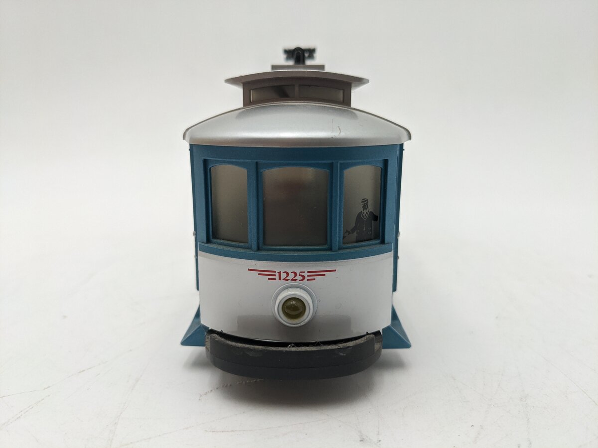 MTH 30-2548 O Christmas Bump-n-Go Trolley EX/Box