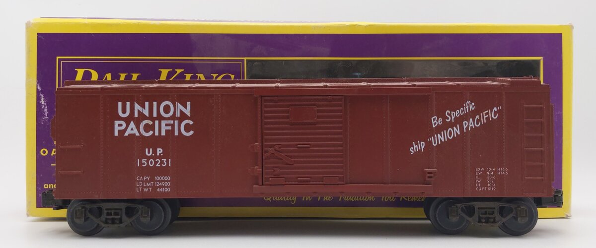 MTH 20-7402 O Gauge Union Pacific Boxcar #150231 EX/Box