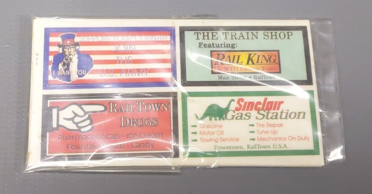 MTH 30-9005 O Gauge Passenger Station with 2 Platforms EX/Box