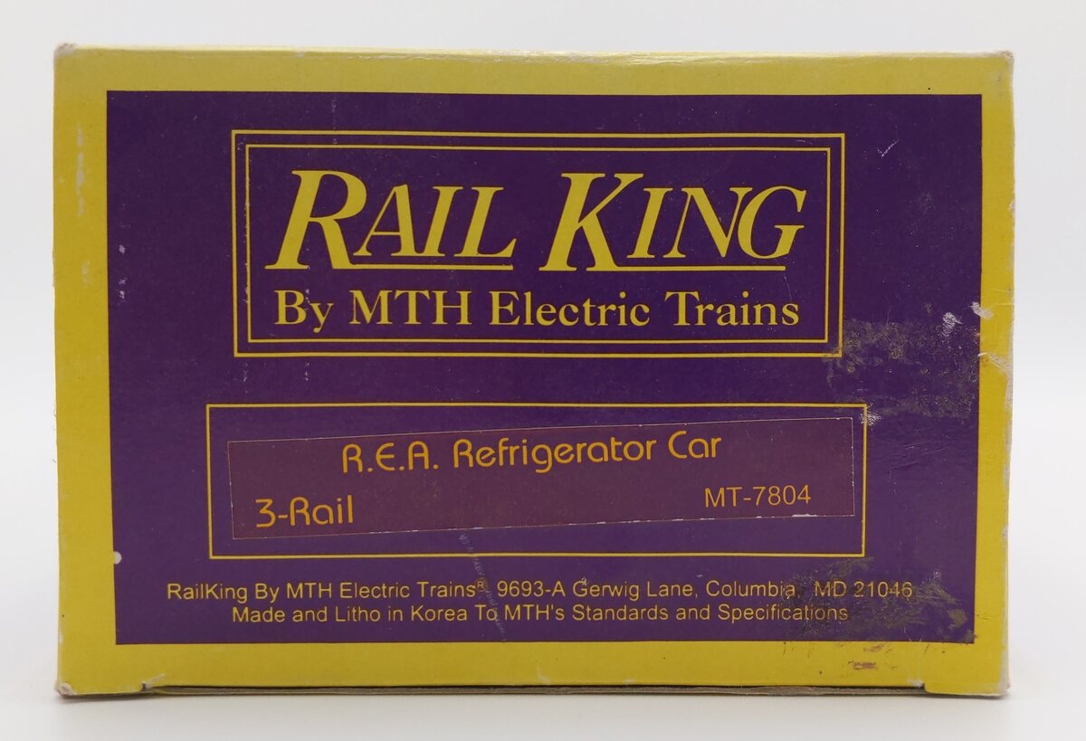 MTH 20-7804 O Gauge Railway Express Agency Reefer Car #6435 EX/Box