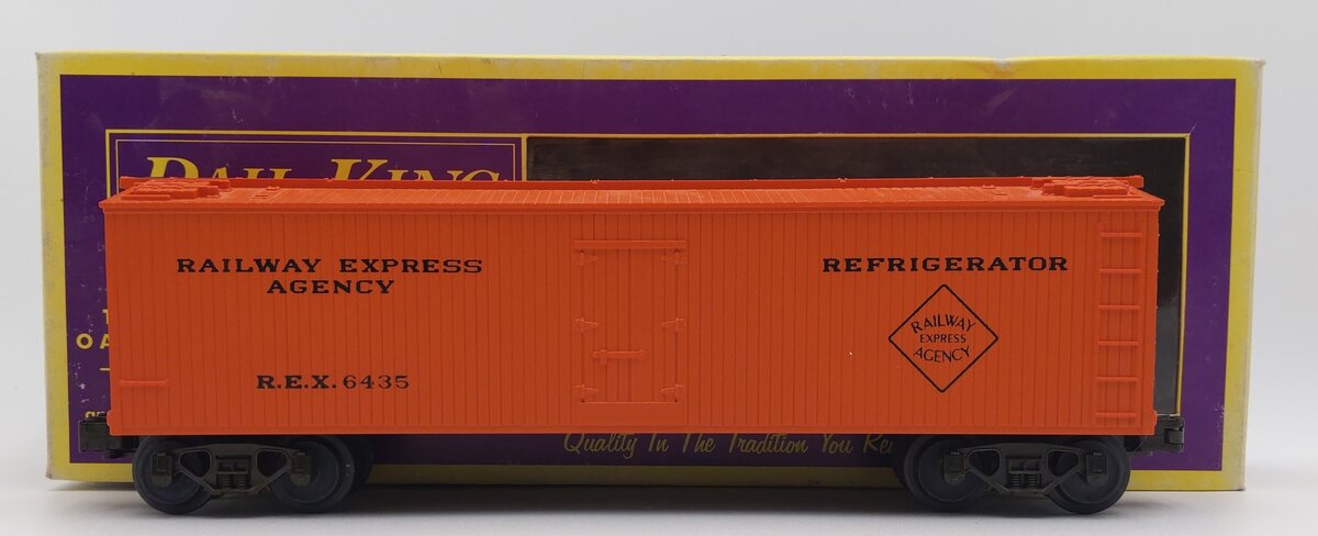 MTH 20-7804 O Gauge Railway Express Agency Reefer Car #6435 EX/Box
