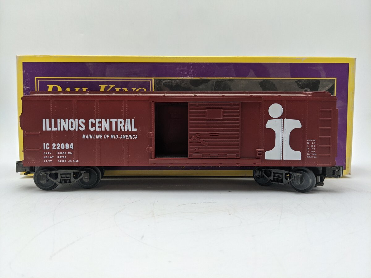 MTH 20-7404 O Gauge Illinois Central Boxcar #22094 EX/Box