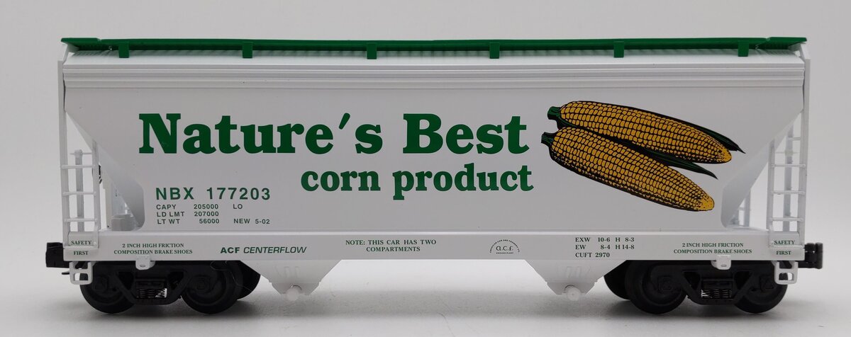K-Line K6242-8011 O Gauge Nature's Best Aluminum Covered Hopper #177203 EX/Box
