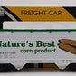 K-Line K6242-8011 O Gauge Nature's Best Aluminum Covered Hopper #177203 EX/Box