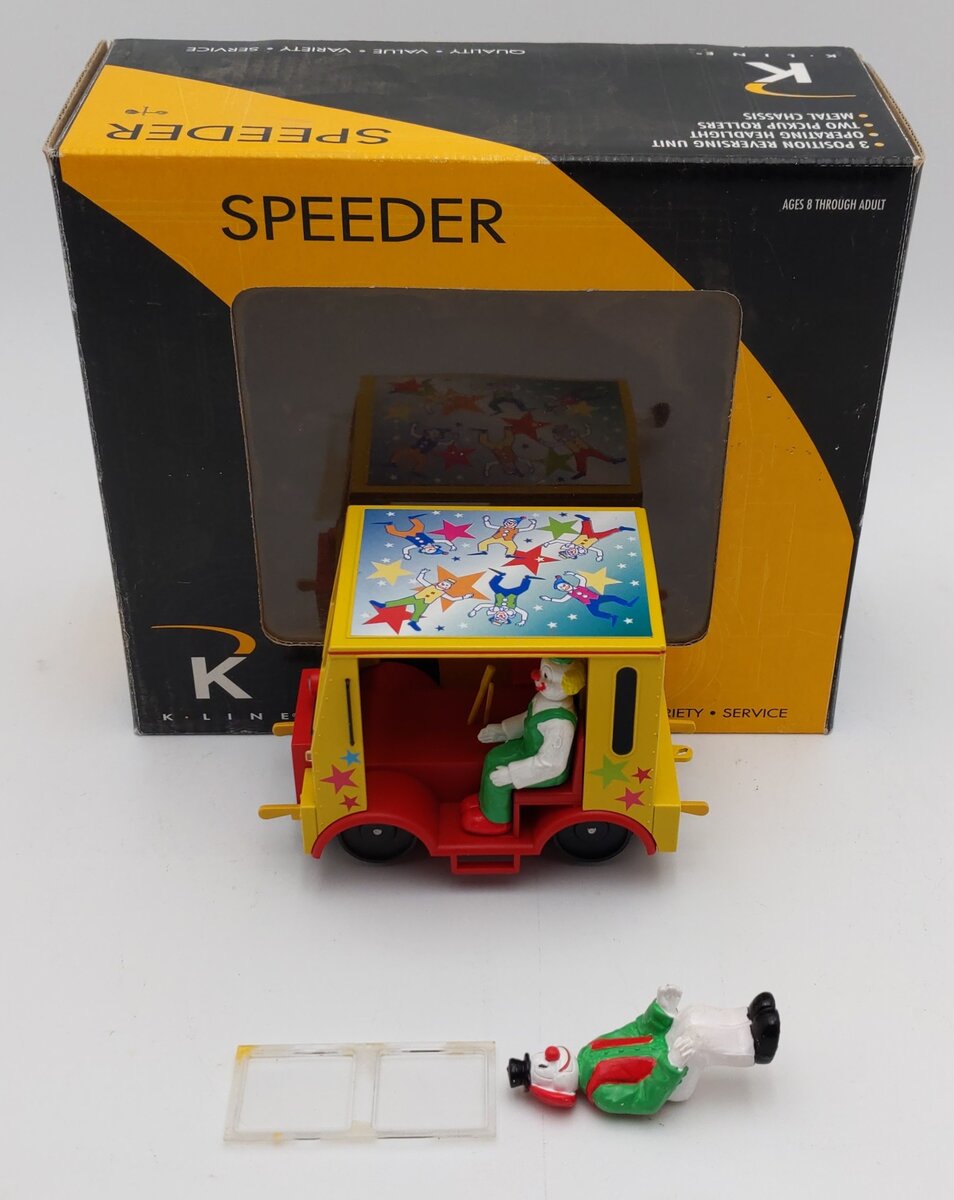 K-Line K2628-03 O/O27 Gauge Circus Speeder EX/Box