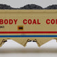 K-Line K623-8018 O Gauge Peabody Coal Hopper #1241 EX/Box