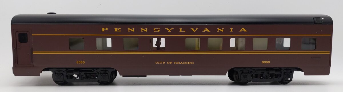 K-Line K4680-18060 O Pennsylvania "City of Reading" 15" Pullman Car #8060 EX/Box