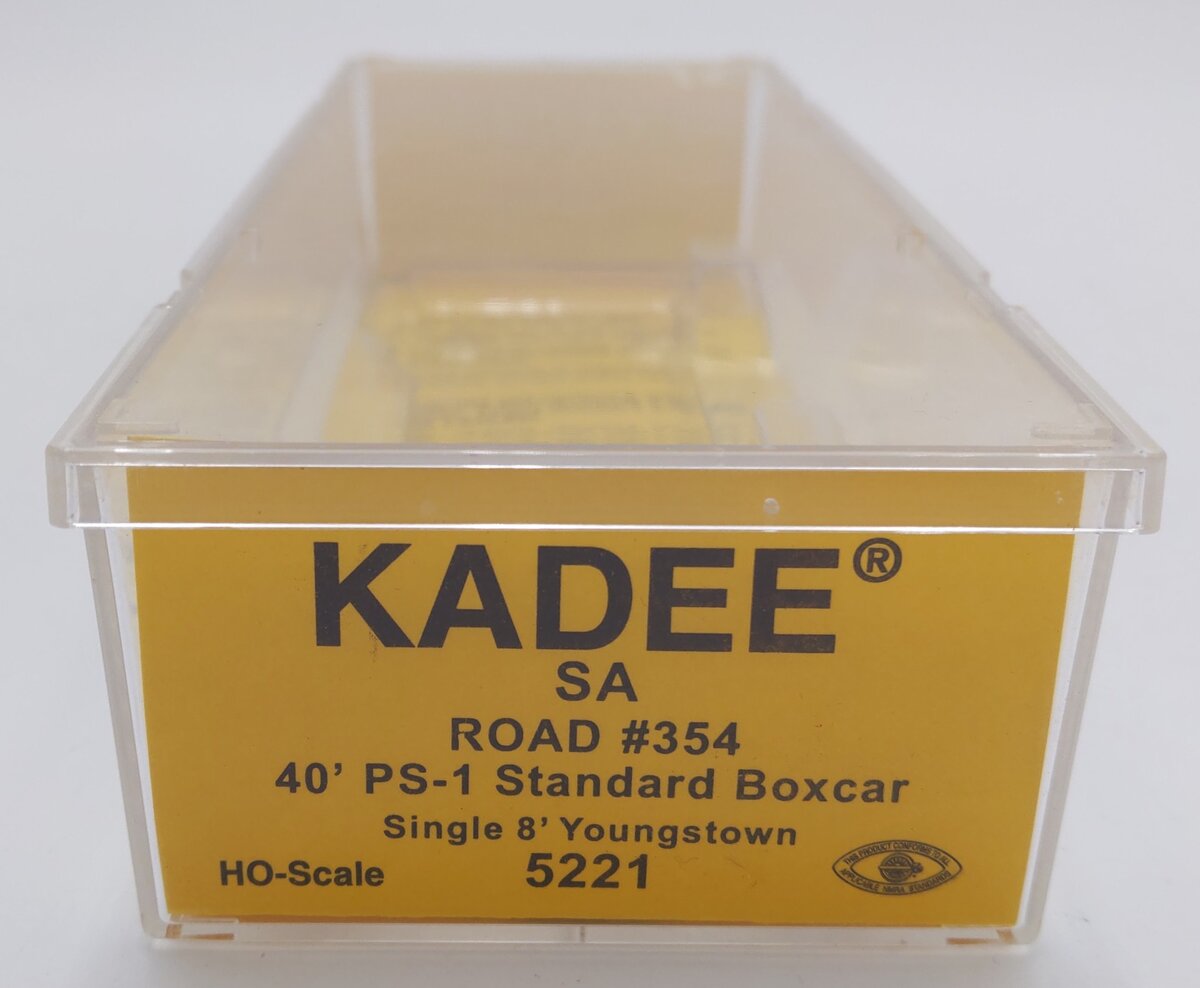 Kadee 5221 HO Scale Savannah & Atlanta 40' PS-1 Standard Boxcar #354 LN/Box
