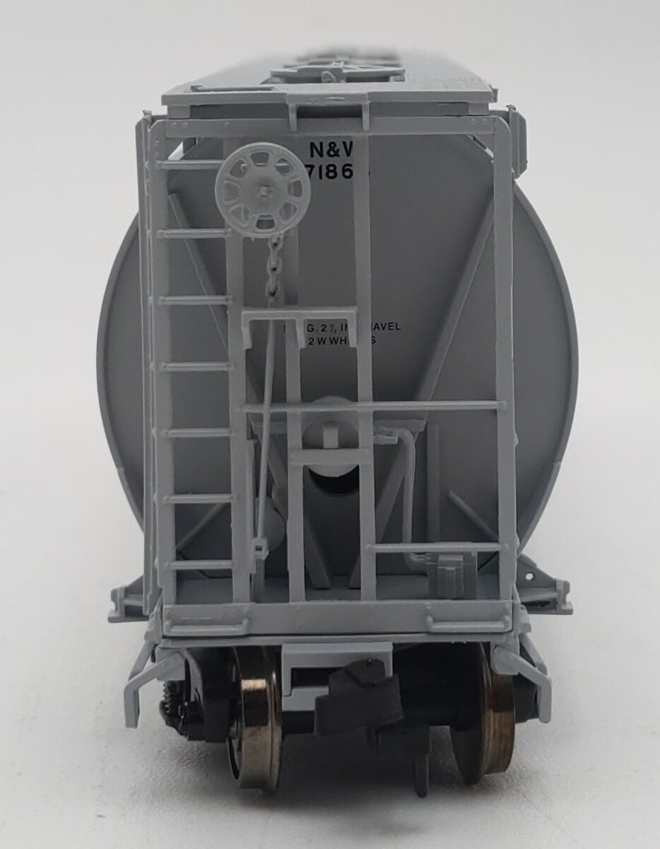 Atlas 1958-2 HO Scale Norfolk & Western ACF 6 Bay Cylindrical Hopper #71868 EX/Box
