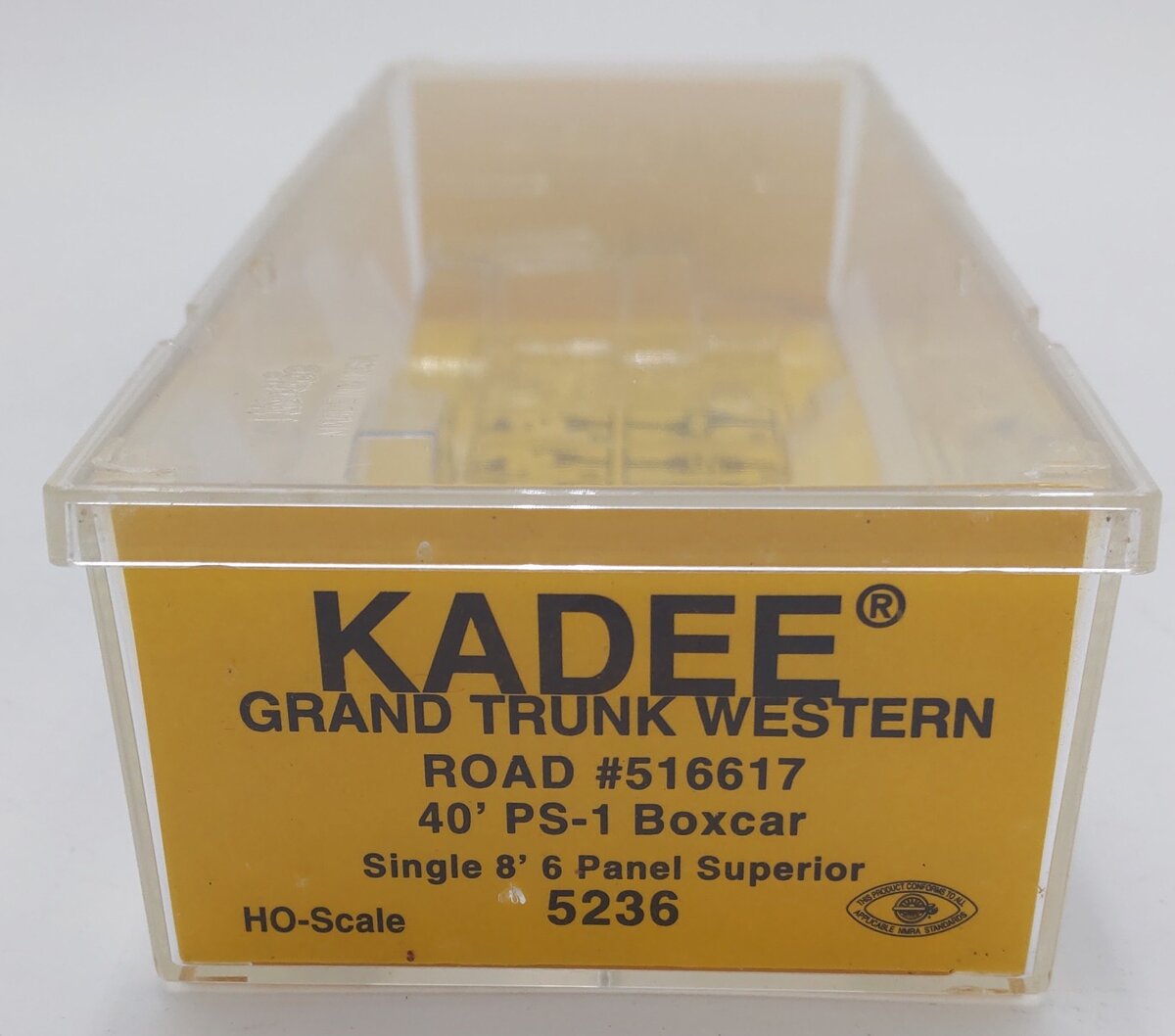 Kadee 5236 HO Scale Grand Trunk Western 40' PS-1 Boxcar #516617 LN/Box