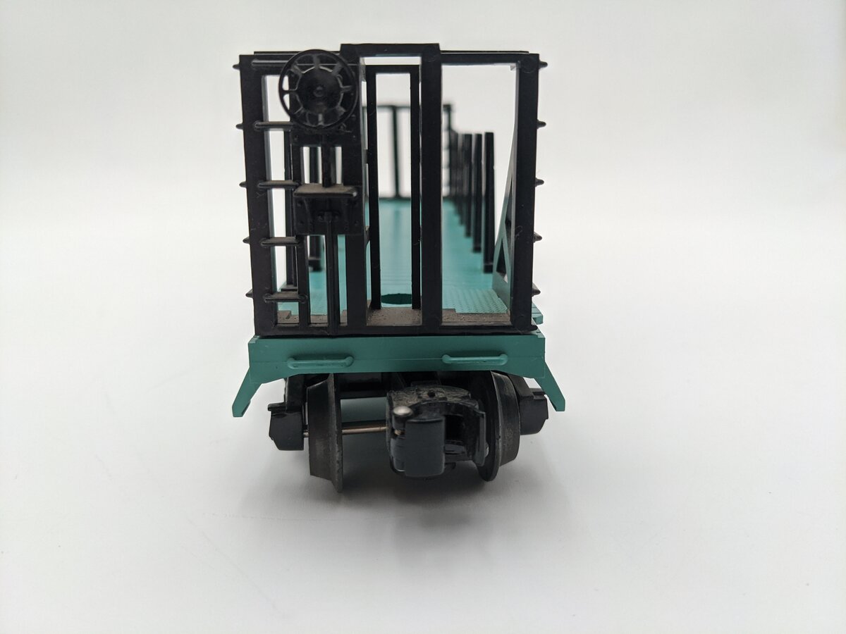 Lionel 6-26030 O Gauge New York Central Flatcar with Bulkheads EX