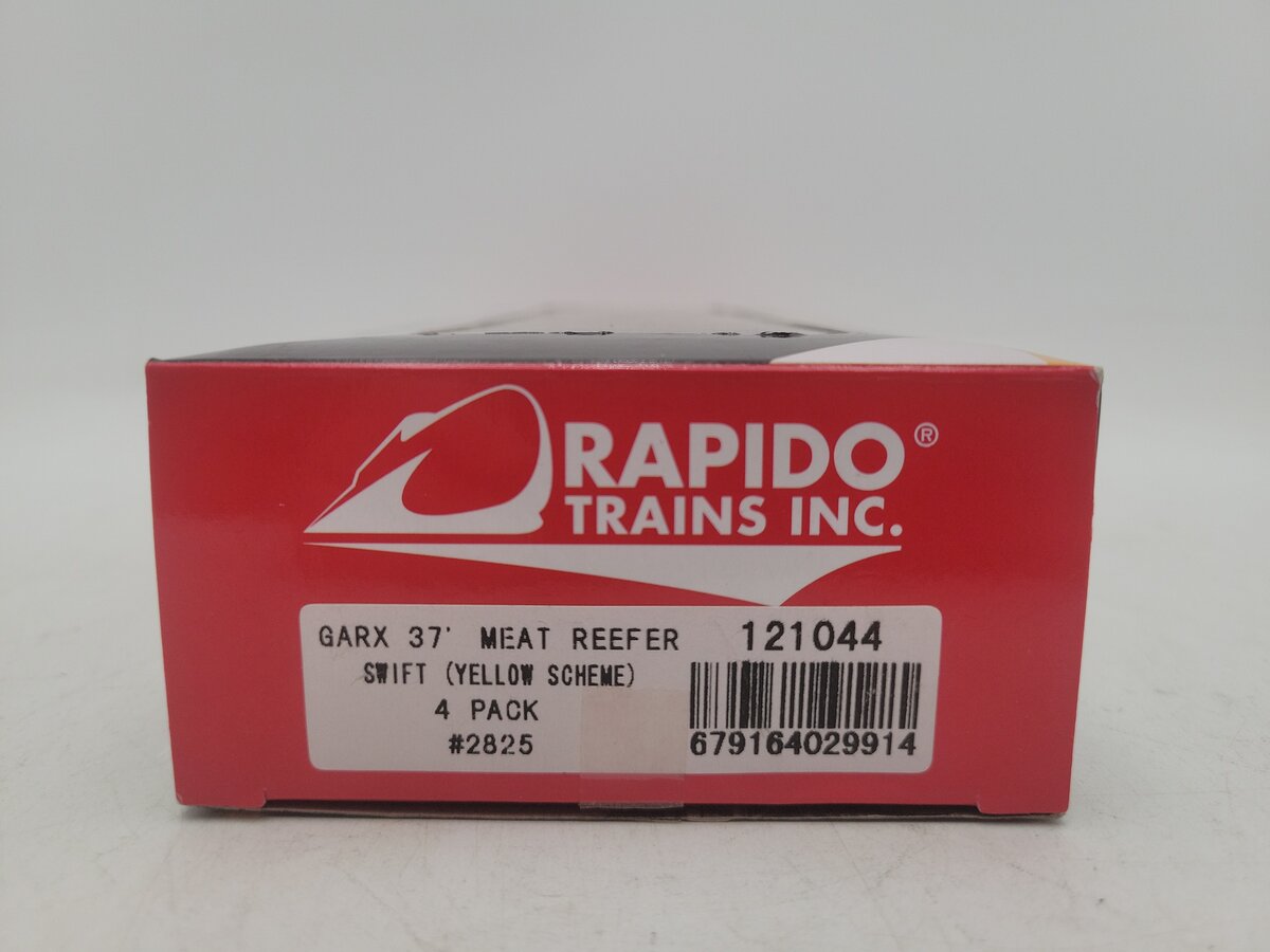Rapido Trains 121044 HO Swift SRLX 37' Wood Meat Reefer #2825 EX/Box