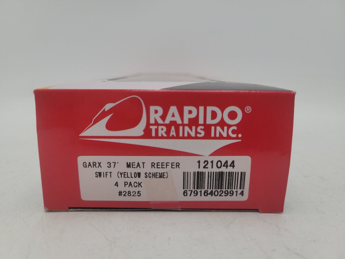 Rapido Trains 121044 HO Swift SRLX 37' Wood Meat Reefer #2825 EX/Box