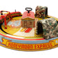 Marx Vintage Tin Litho "Honeymoon Express" Wind-up Toy VG