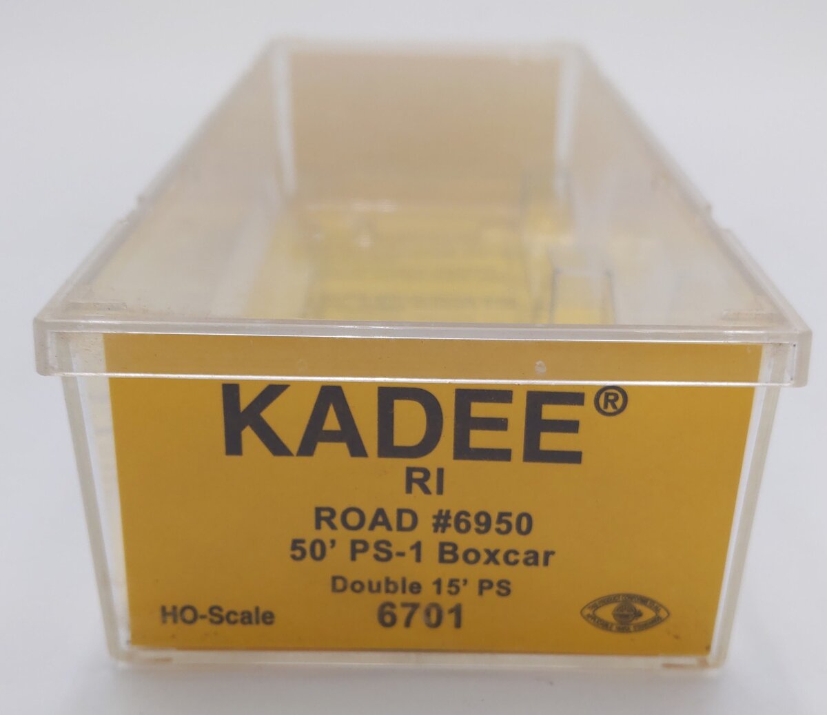 Kadee 6701 HO Rock Island 50' PS-1 Boxcar #6950 LN/Box