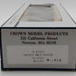 Crown Model Products R-8002 O Gauge Hood's Milk Refrigerator Car #812 EX/Box