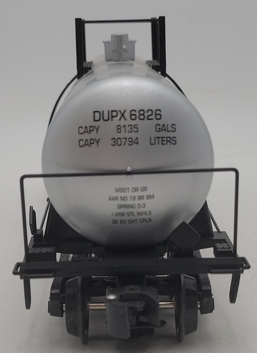 K-Line K6341-8012 O Gauge Dupont Single Dome Tank Car #6826 EX/Box
