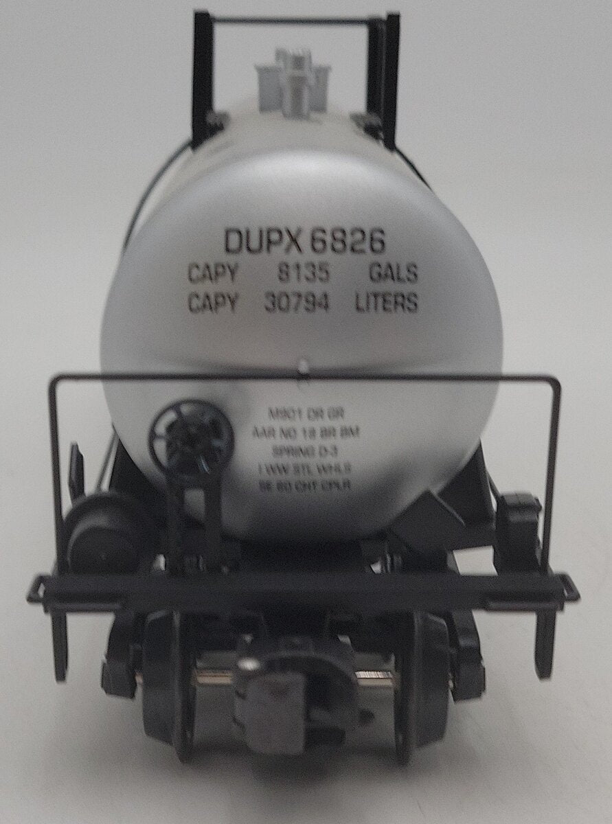 K-Line K6341-8012 O Gauge Dupont Single Dome Tank Car #6826 EX/Box