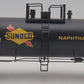 K-Line K6341-8015 O Gauge Sunoco Single Dome Aluminum Tank Car #89022 EX/Box