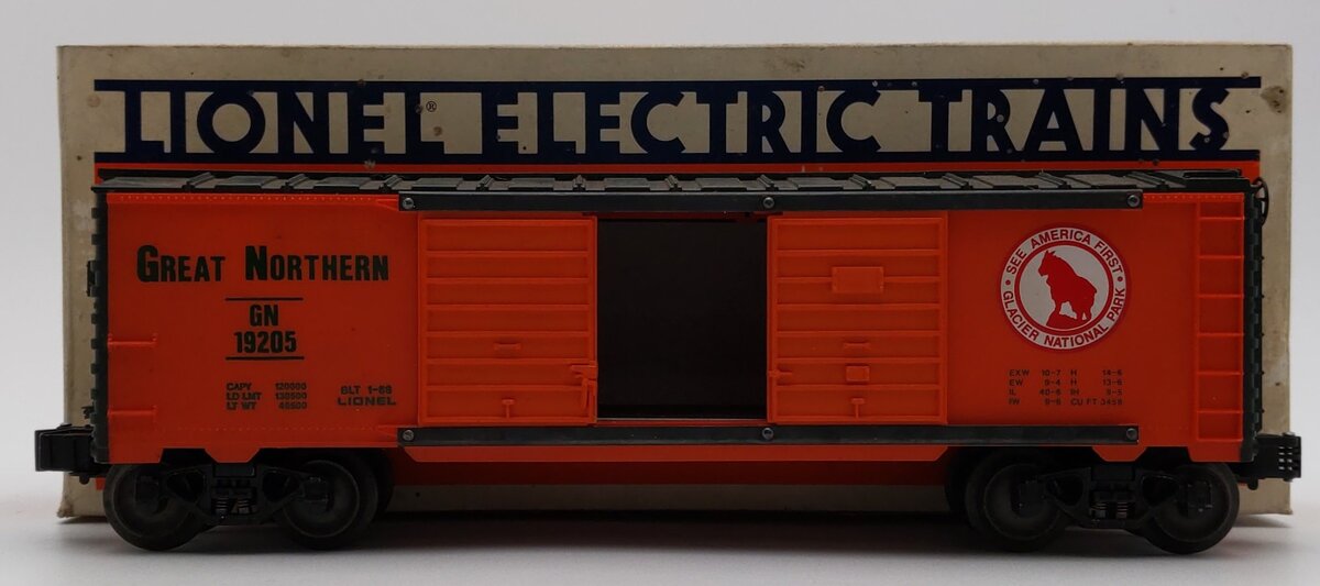 Lionel 6-19205 O Gauge Great Northern Double Door Boxcar #19205 EX/Box