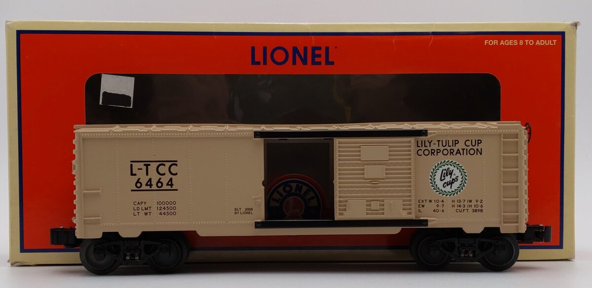 Lionel 6-39276 Lily-Tulip Boxcar LN/Box