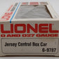 Lionel 6-9787 O Gauge Central of New Jersey Box Car LN/Box