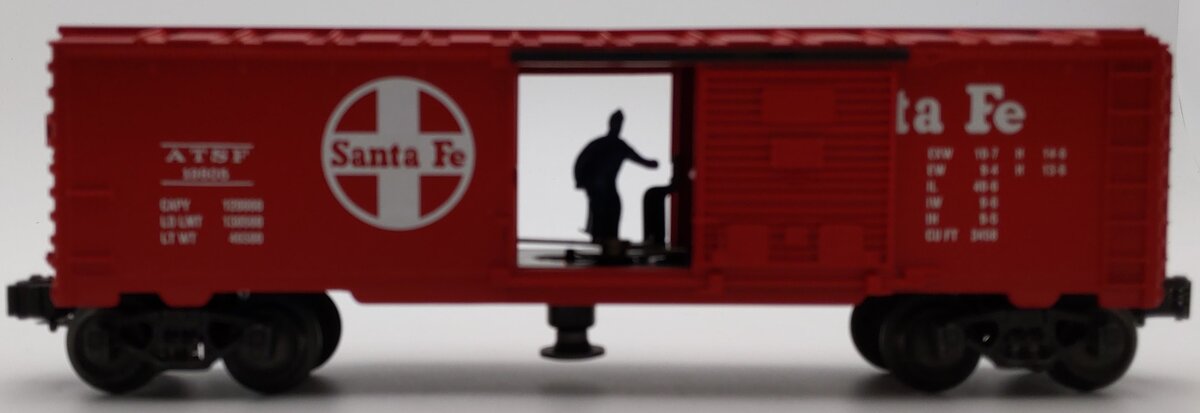 Lionel 6-19805 O Gauge Atchison Topeka Santa Fe Operating Boxcar LN/Box