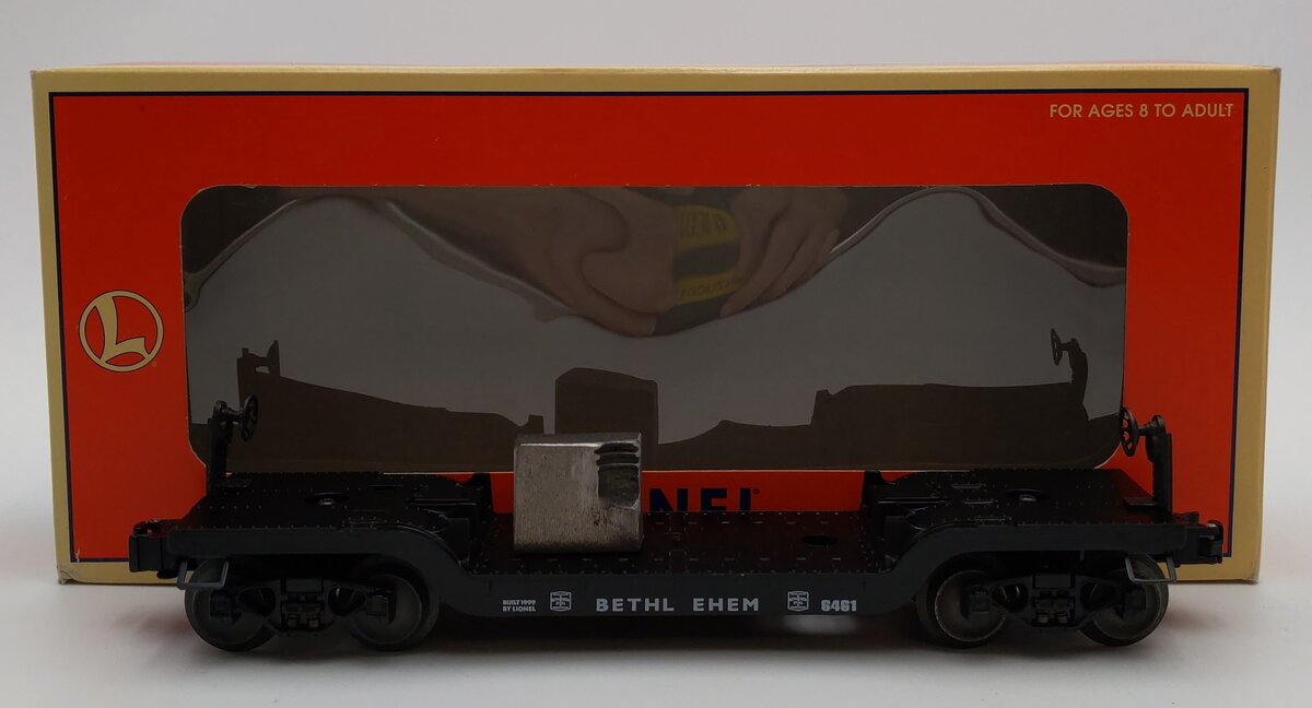 Lionel 6-36040 Bethlehem Flatcar with K-4 Tooling Load LN/Box