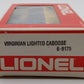 Lionel 6-9175 O Gauge Virginian Illuminated Caboose EX/Box