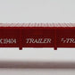 Lionel 6-19404 O Gauge Western Maryland Flatcar with Trailers #19404 LN/Box