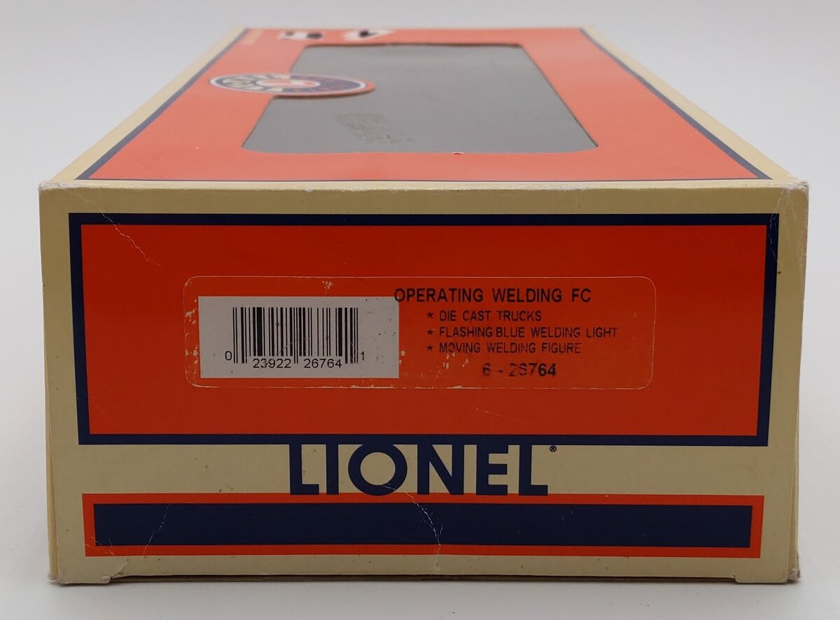 Lionel 6-26764 O Gauge Bethlehem Steel Operating Welding Car LN/Box
