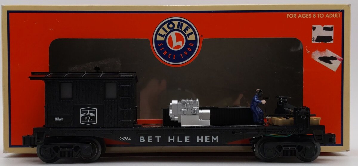 Lionel 6-26764 O Gauge Bethlehem Steel Operating Welding Car LN/Box
