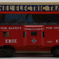 Lionel 6-19719 O Erie Bay Window Caboose W/Illuminated Interior #C-300 LN/Box