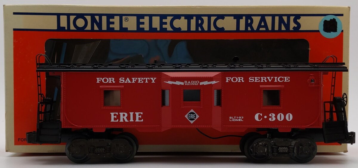 Lionel 6-19719 O Erie Bay Window Caboose W/Illuminated Interior #C-300 LN/Box