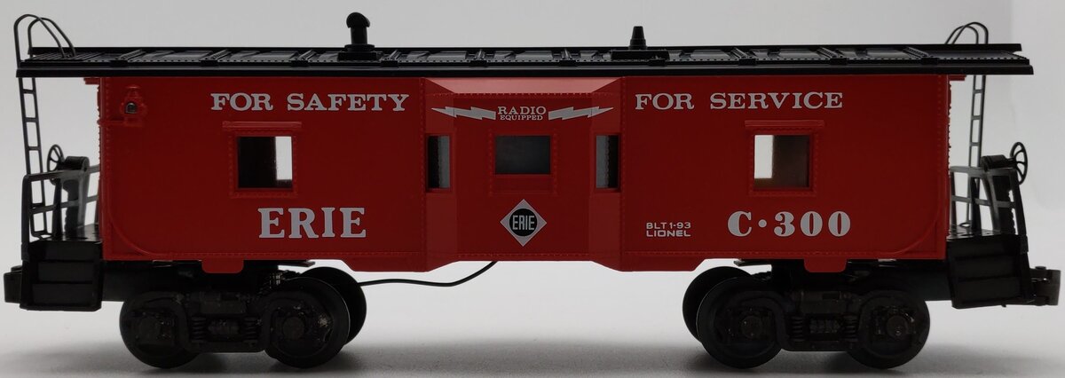 Lionel 6-19719 O Erie Bay Window Caboose W/Illuminated Interior #C-300 LN/Box