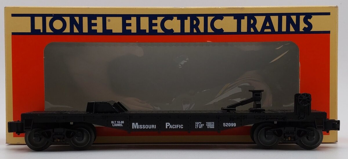Lionel 6-52099 O Gauge Missouri Pacific Flatcar LN/Box