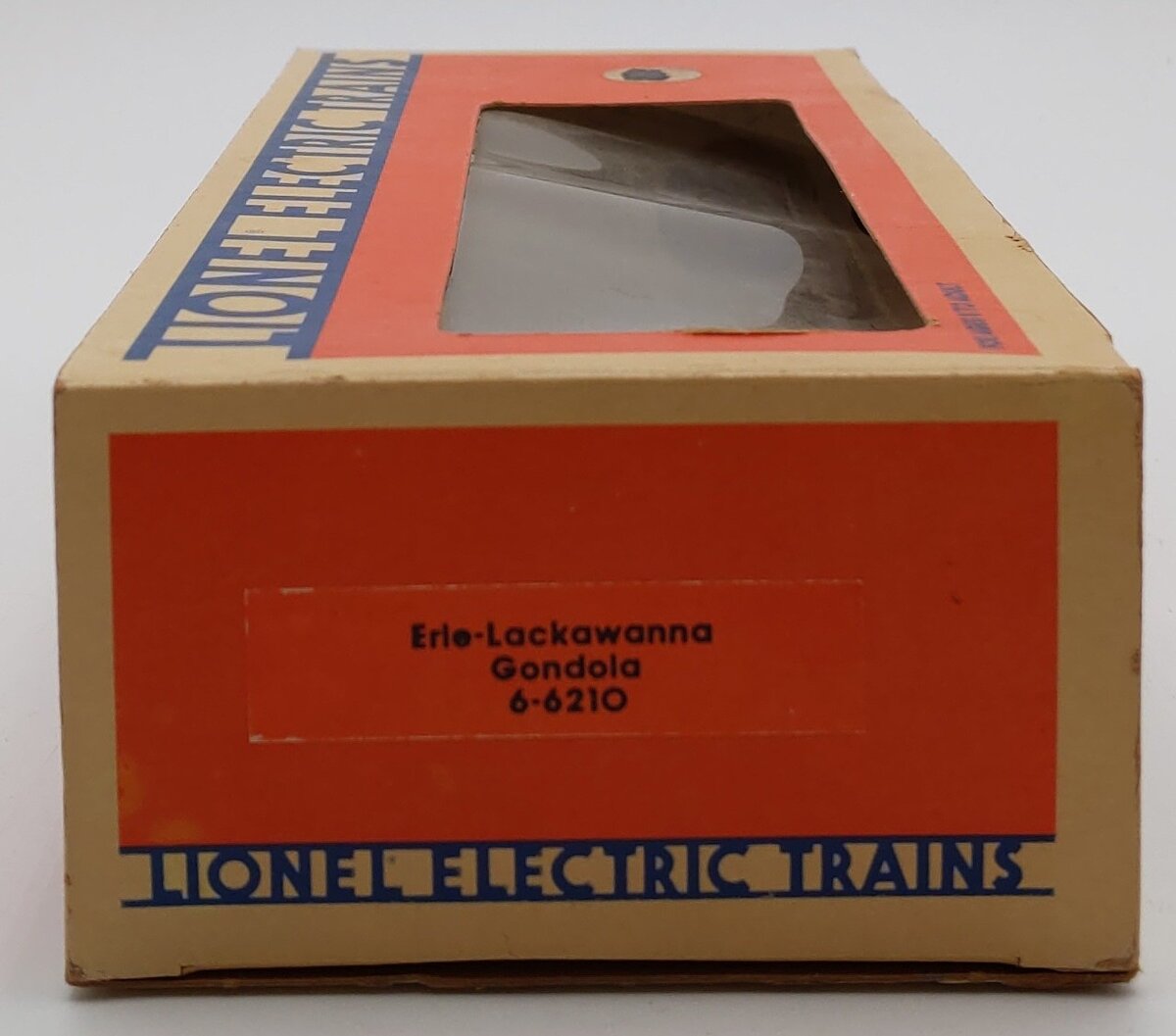Lionel 6-6210 O Gauge Erie Lackawanna Gondola w/ Radioactive Containers EX/Box